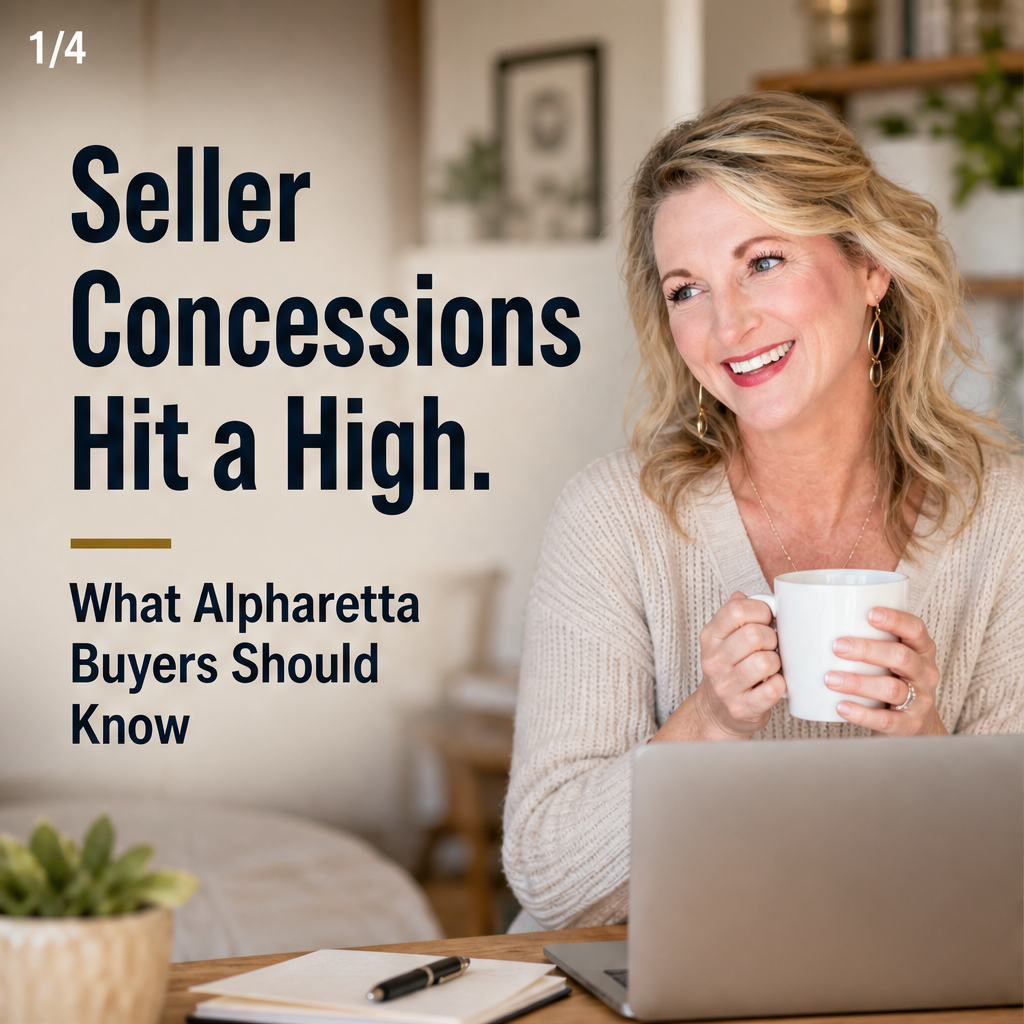 Seller Concessions Hit a High: What Alpharetta Buyers Should Know